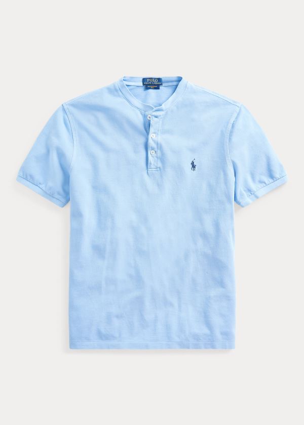 Ralph Lauren Featherweight Mesh Henley Blankyt | 6kqo94Lp