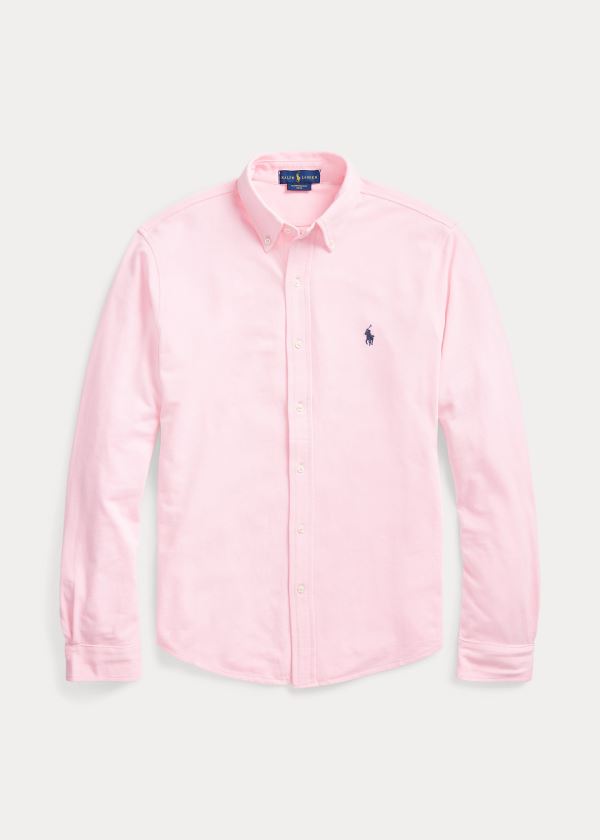Ralph Lauren Featherweight Mesh Shirt Růžové | 1Tw1ig1l