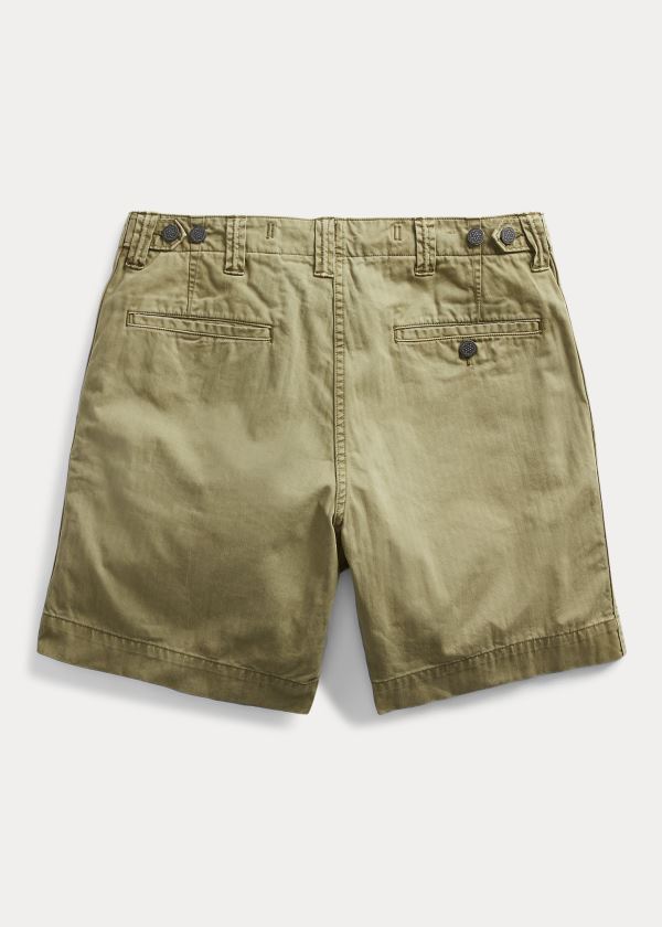 Ralph Lauren Field Chino Krátké Olivy Zelené | aX3px68u