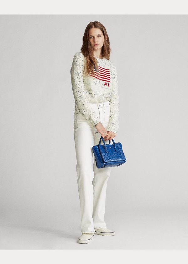 Ralph Lauren Flag Wool Svetrové Viacfarebný | UB6Py0SR