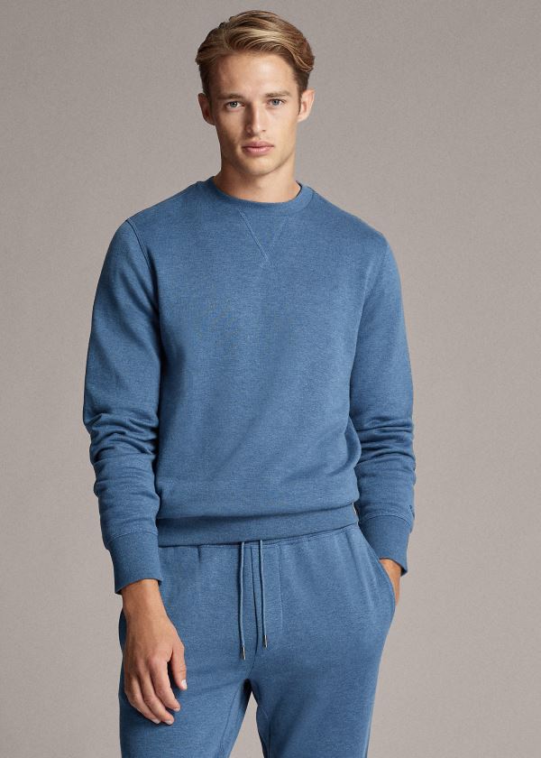 Ralph Lauren Fleece Crewneck Sweatshirt Blankyt | 0z286wMY