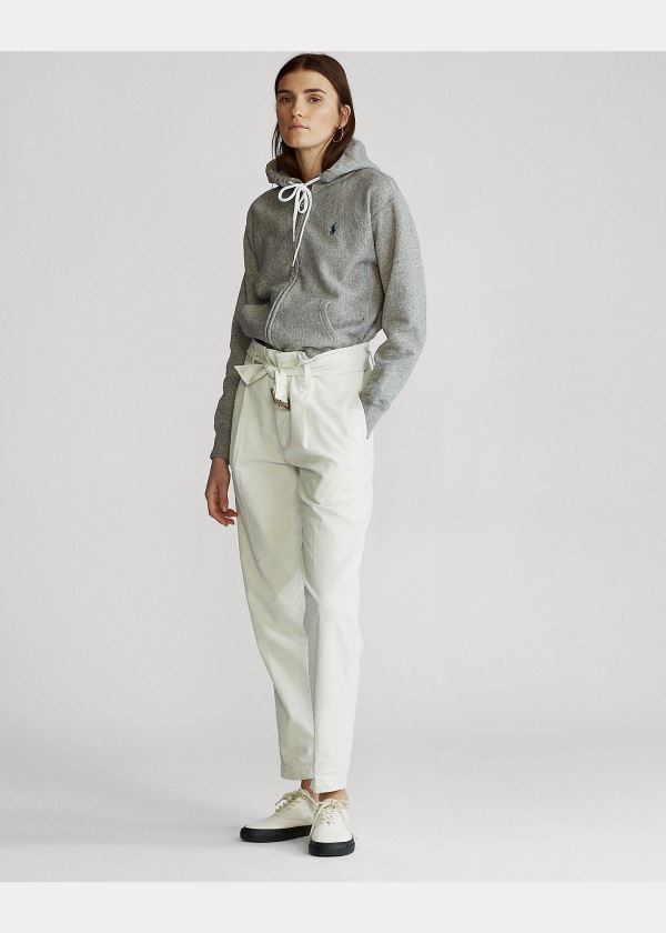 Ralph Lauren Fleece Full-Zip Hoodie Šedé | 4eykm34z