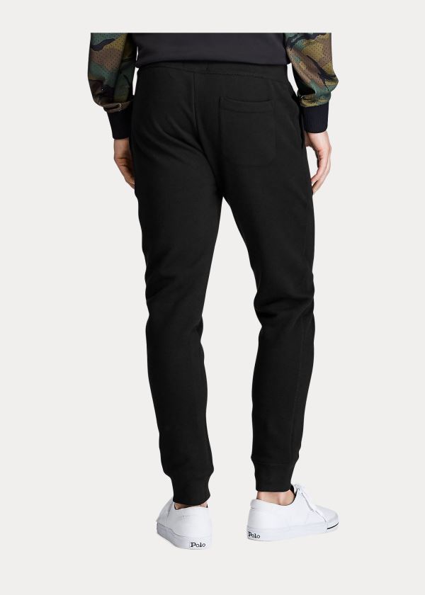 Ralph Lauren Fleece Graphic Jogger Černé | B50WAud4