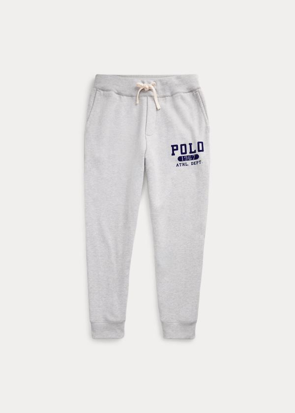 Ralph Lauren Fleece Graphic Jogger Šedé | 4bRZYtRE