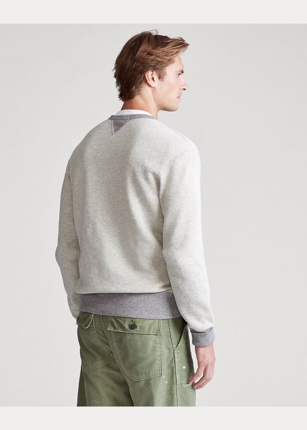 Ralph Lauren Fleece Graphic Sweatshirt Světle Šedé | MccLnTf4
