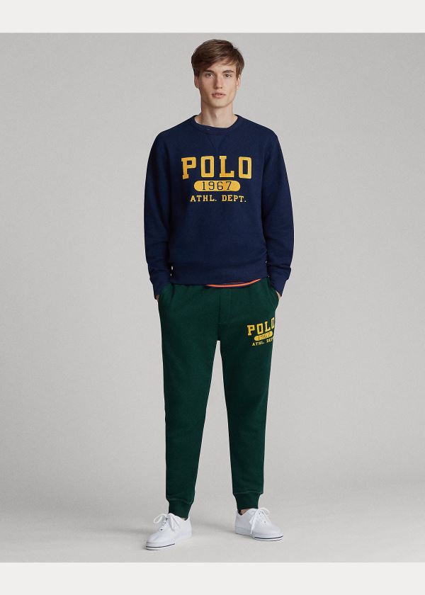 Ralph Lauren Fleece Graphic Sweatshirt Tmavě Blankyt | 2gXiWwPl