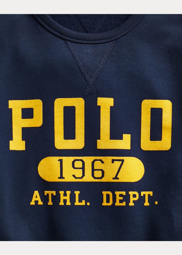 Ralph Lauren Fleece Graphic Sweatshirt Tmavě Blankyt | 2gXiWwPl