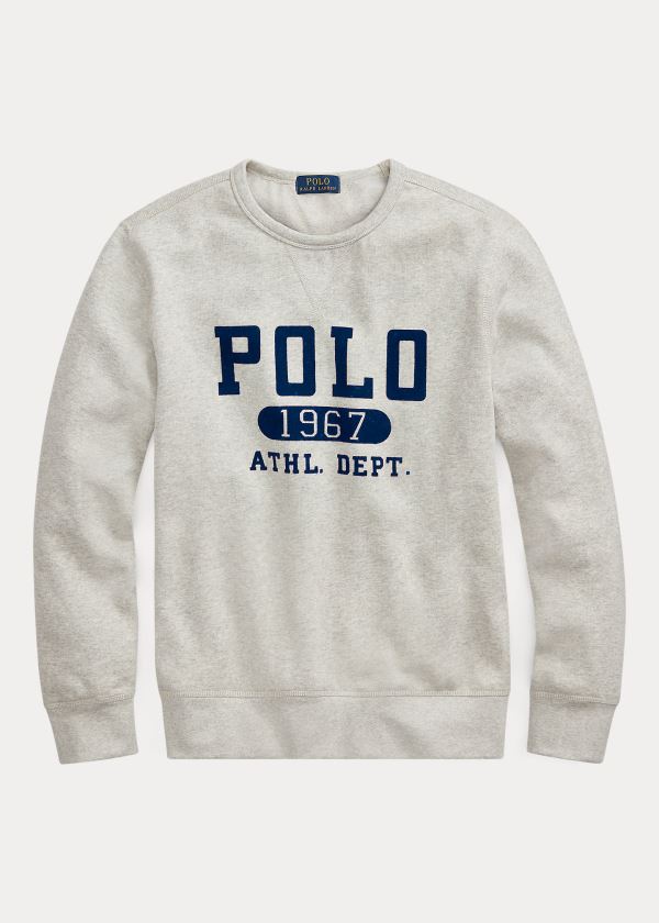 Ralph Lauren Fleece Graphic Sweatshirt Šedé | rheQtqM2
