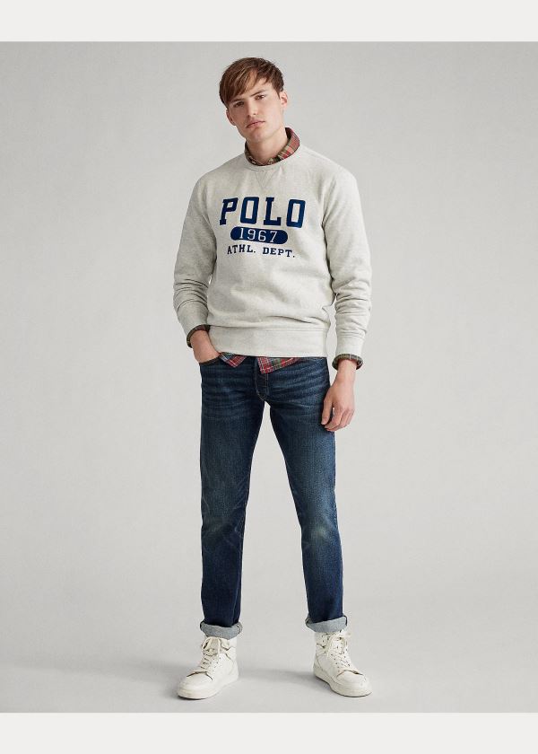 Ralph Lauren Fleece Graphic Sweatshirt Šedé | rheQtqM2