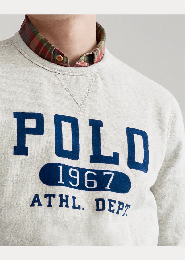 Ralph Lauren Fleece Graphic Sweatshirt Šedé | rheQtqM2