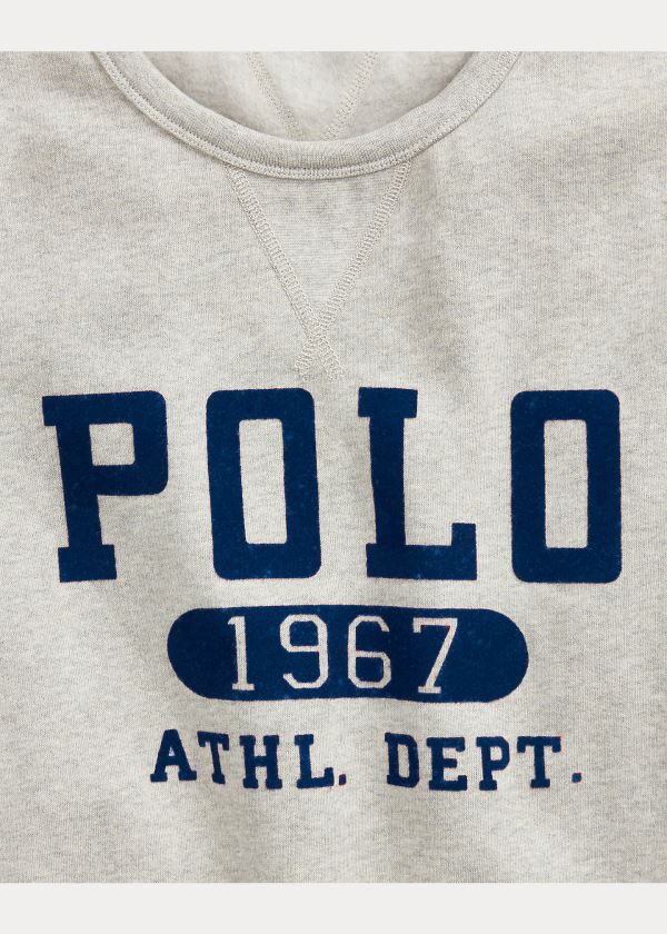 Ralph Lauren Fleece Graphic Sweatshirt Šedé | rheQtqM2