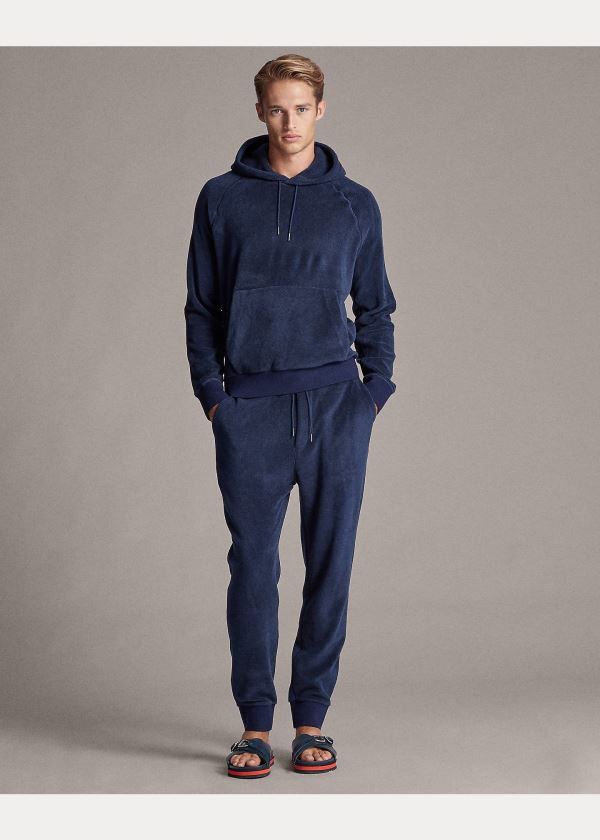 Ralph Lauren Fleece Jogger Pant Tmavě Blankyt | LT7mZrBX