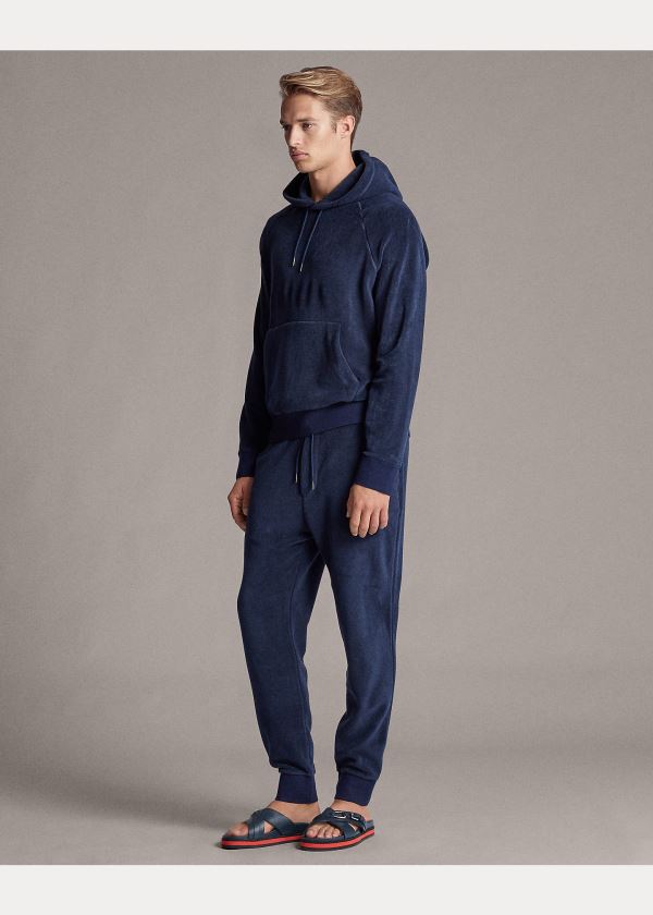 Ralph Lauren Fleece Jogger Pant Tmavě Blankyt | LT7mZrBX