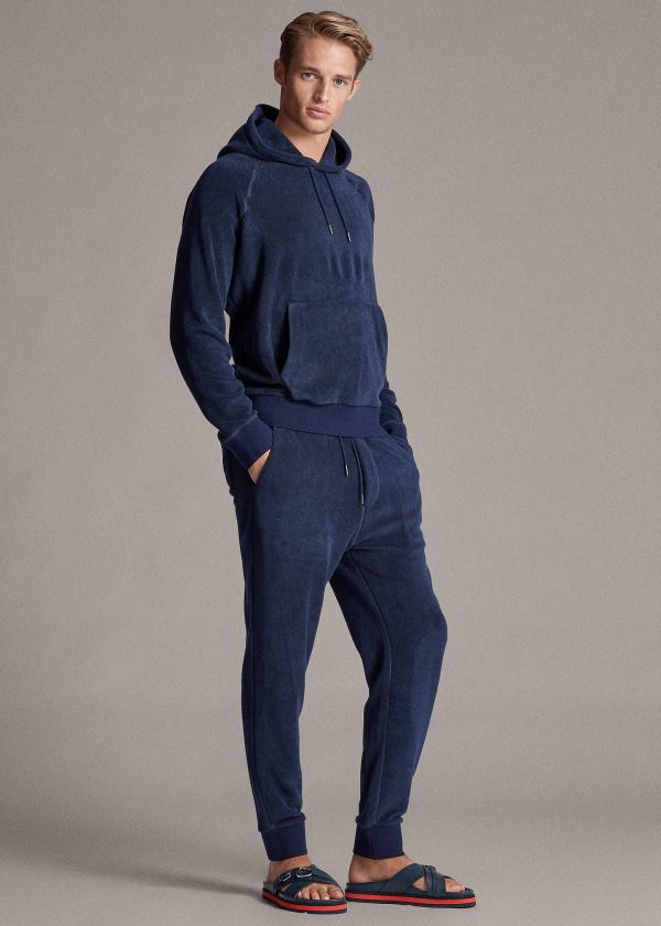 Ralph Lauren Fleece Jogger Pant Tmavě Blankyt | LT7mZrBX