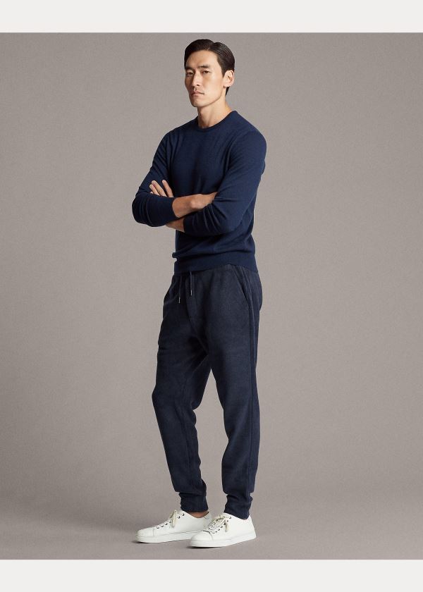 Ralph Lauren Fleece Jogger Pant Tmavě Blankyt | dLfSQcjO