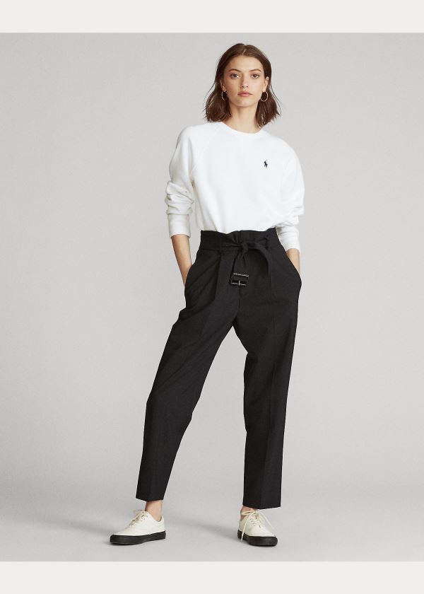 Ralph Lauren Fleece Pullover Bílé | Q5KPDIyw
