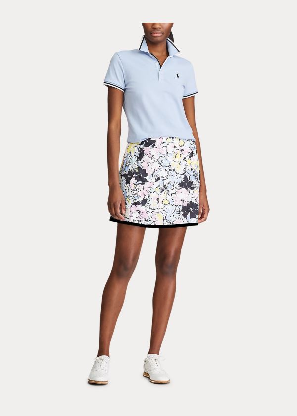 Ralph Lauren Floral Flounce Golfové Skort Kytičkované | i4ZFabv8