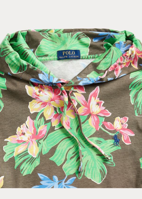 Ralph Lauren Floral Jersey S Kapucí T-Shirt Viacfarebný | waQ1Keow