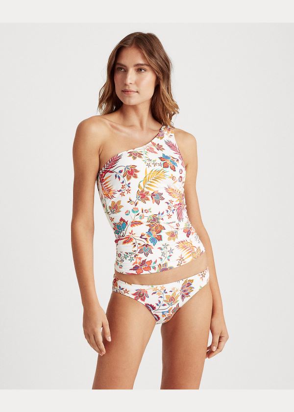 Ralph Lauren Floral One-Shoulder Tankini Viacfarebný | Flbk2yBk