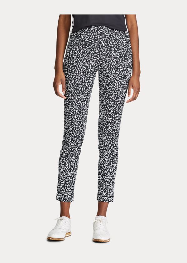 Ralph Lauren Floral-Print Stretch Golfové Pant Černé Viacfarebný | HNZRYhvD