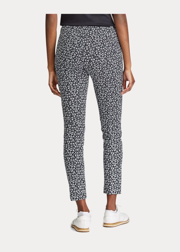 Ralph Lauren Floral-Print Stretch Golfové Pant Černé Viacfarebný | HNZRYhvD