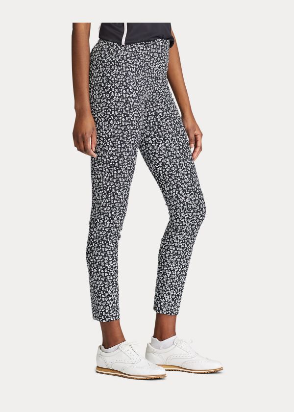 Ralph Lauren Floral-Print Stretch Golfové Pant Černé Viacfarebný | HNZRYhvD