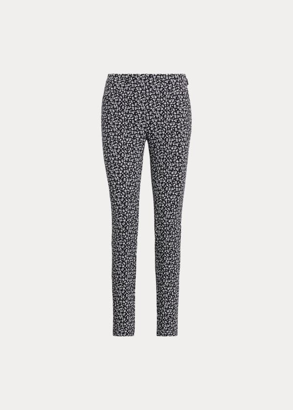 Ralph Lauren Floral-Print Stretch Golfové Pant Černé Viacfarebný | HNZRYhvD