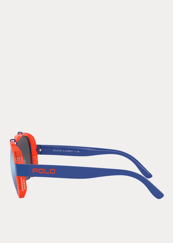 Ralph Lauren Fluorescent Pilot Sunglasses Blankyt | rnx1Emyn