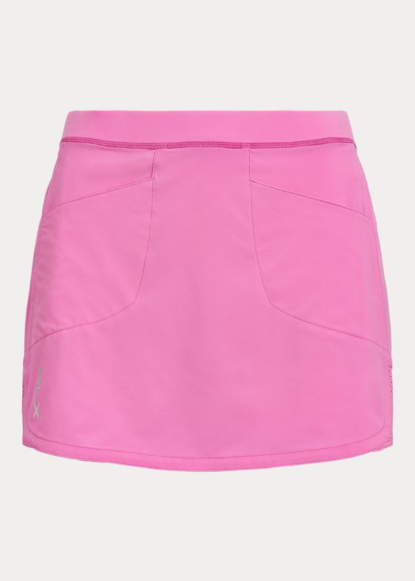 Ralph Lauren Four-Way-Stretch Golfové Skort Růžové | KsgWgThZ