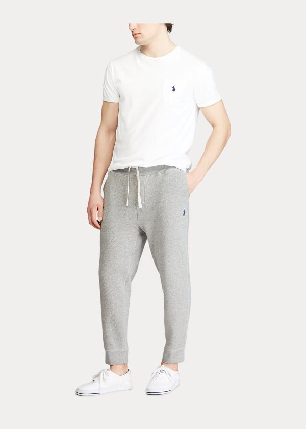 Ralph Lauren Garment-Dyed Fleece Pant Šedé | 66pCKPgu