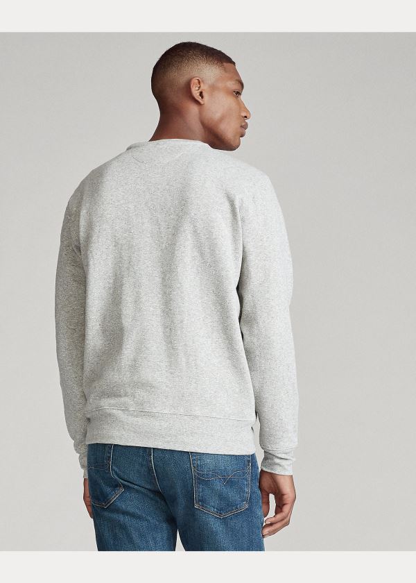 Ralph Lauren Garment-Dyed Fleece Sweatshirt Šedé | MoYa0T7Q