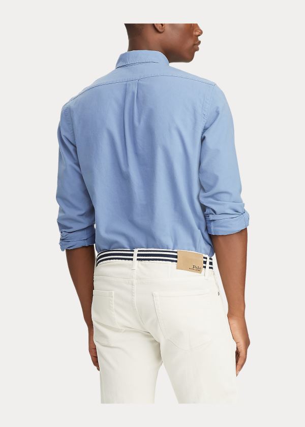 Ralph Lauren Garment-Dyed Oxford Shirt Blankyt | tmTmNg4n
