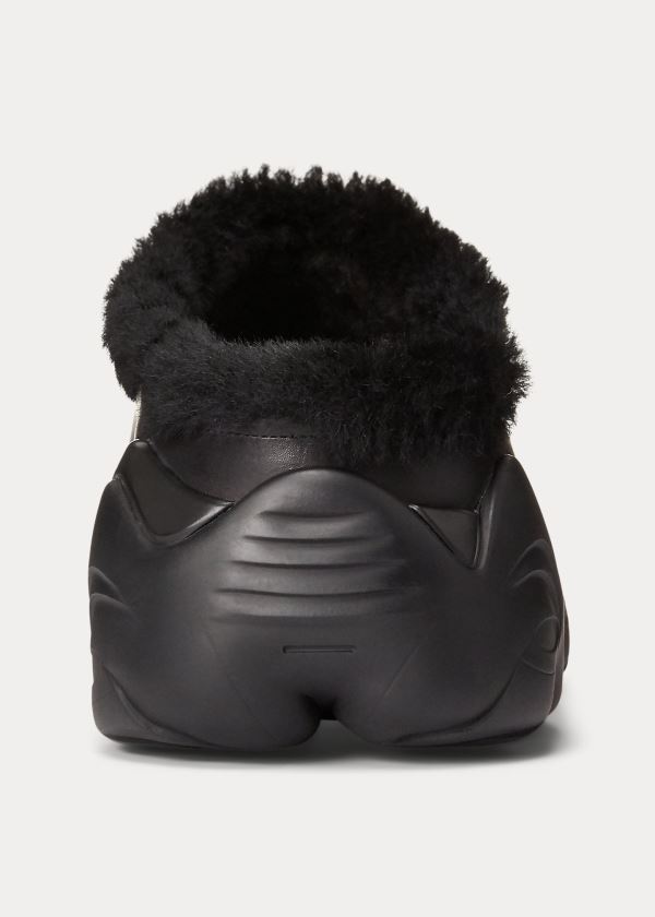 Ralph Lauren Gena Slip-On Sneakers Černé | XdLxIr97