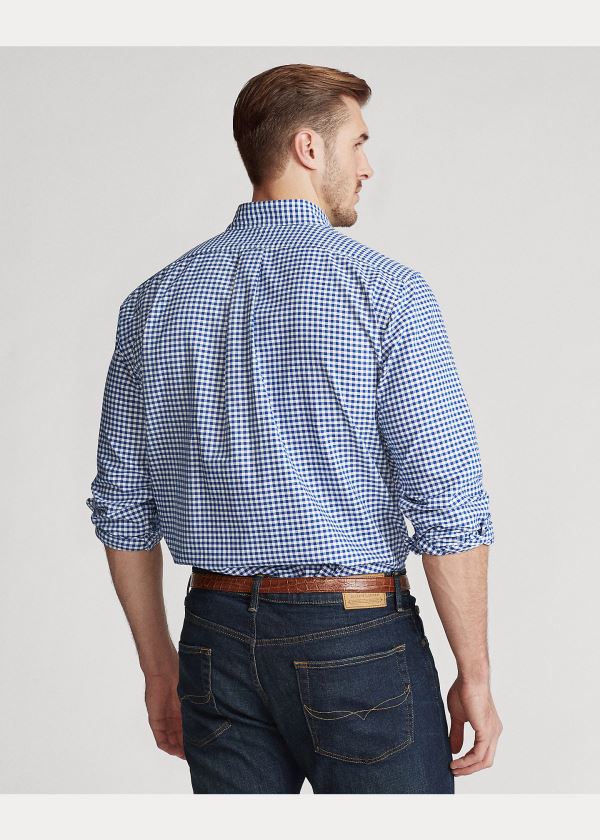 Ralph Lauren Gingham Oxford Shirt Blankyt Bílé | axQDhLqe