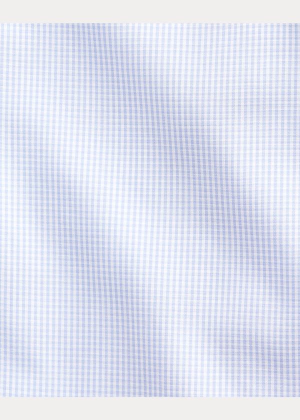 Ralph Lauren Gingham Shirt Světle Blankyt Bílé | gxdbM8jU