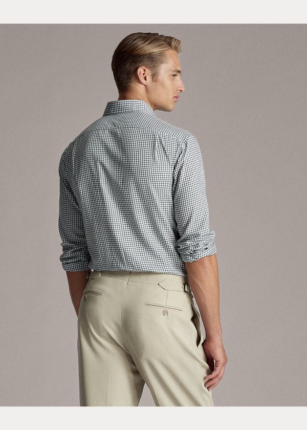 Ralph Lauren Gingham Shirt Šedé | fTqy0VNB