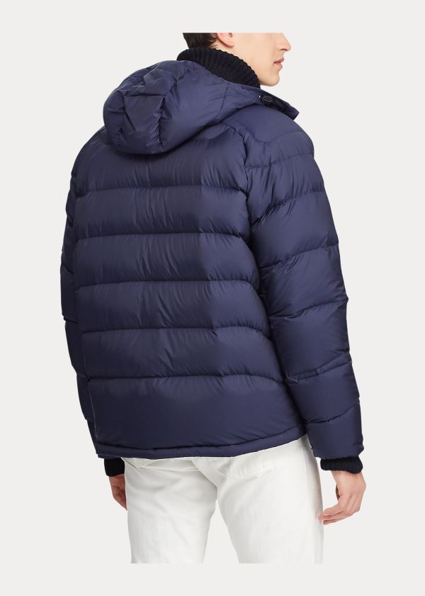 Ralph Lauren Glacier Heated Down Jacket Tmavě Blankyt | ZUiUcPAp