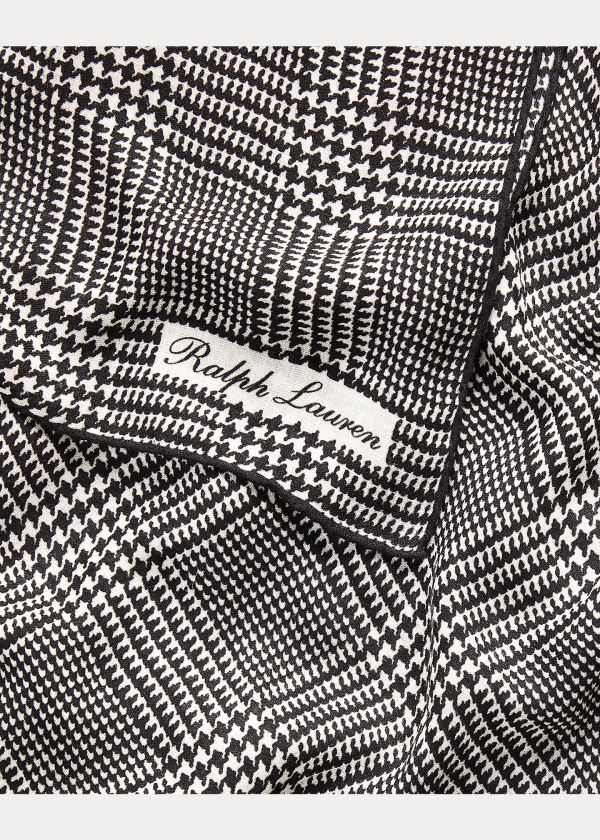 Ralph Lauren Glen Plaid Cashmere-Silk Scarf Viacfarebný | q6dVjwtn