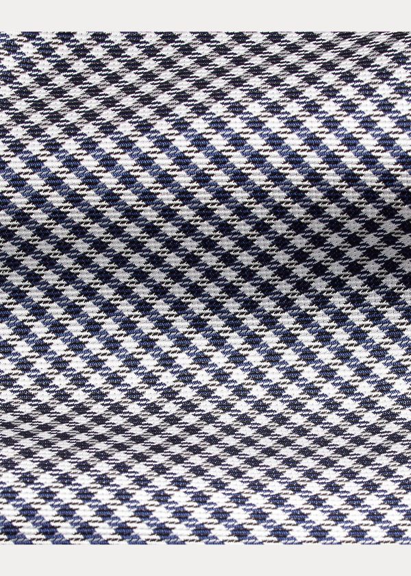 Ralph Lauren Glen Plaid Silk Narrow Tie Tmavě Blankyt Bílé | CniyNz2e