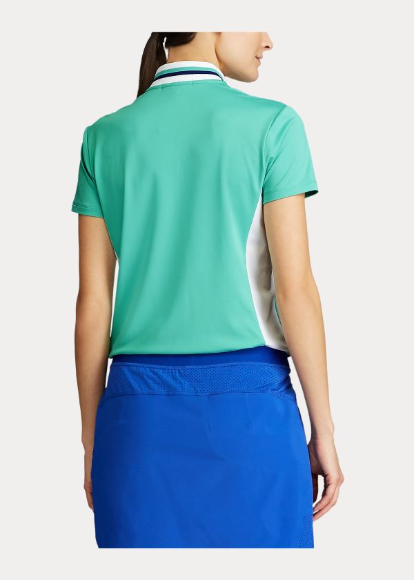 Ralph Lauren Golfové Quarter-Zip Pullover Zelene | Lhg6JxuU