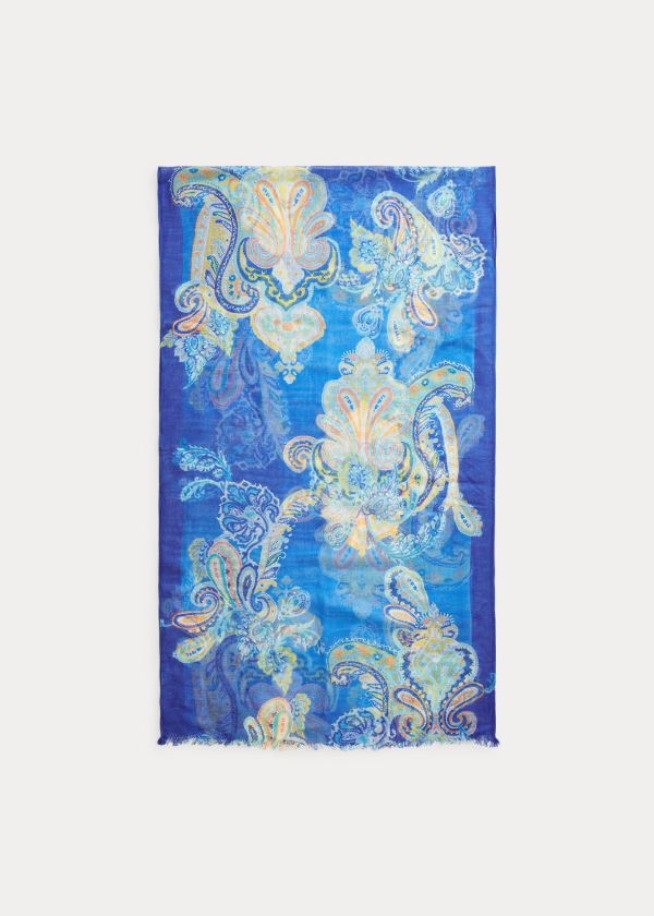 Ralph Lauren Grace Ramie Scarf Blankyt | rfk0Kyf4