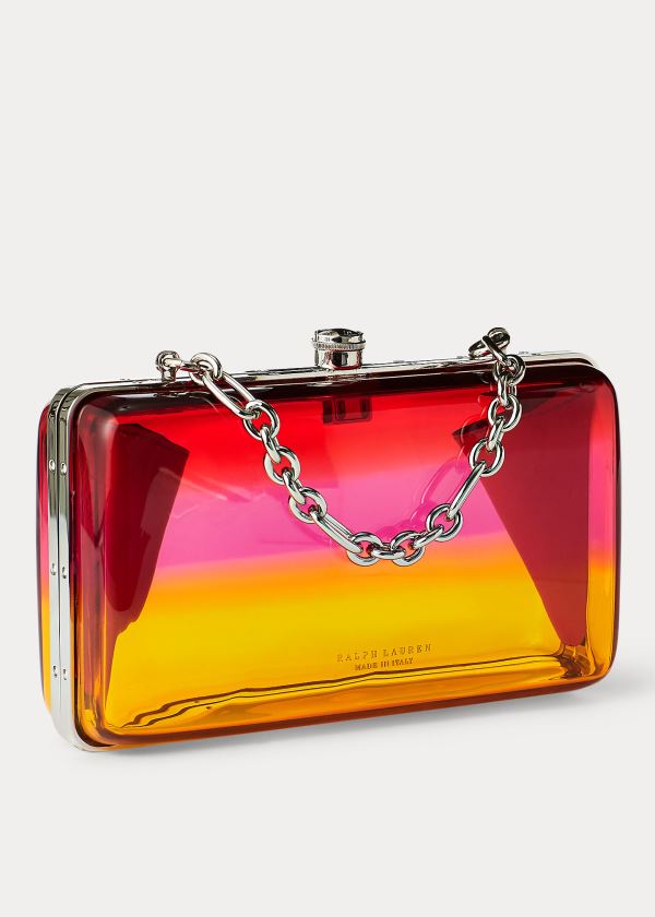 Ralph Lauren Gradient Acrylic Minaudière Viacfarebný | m7FnuccD