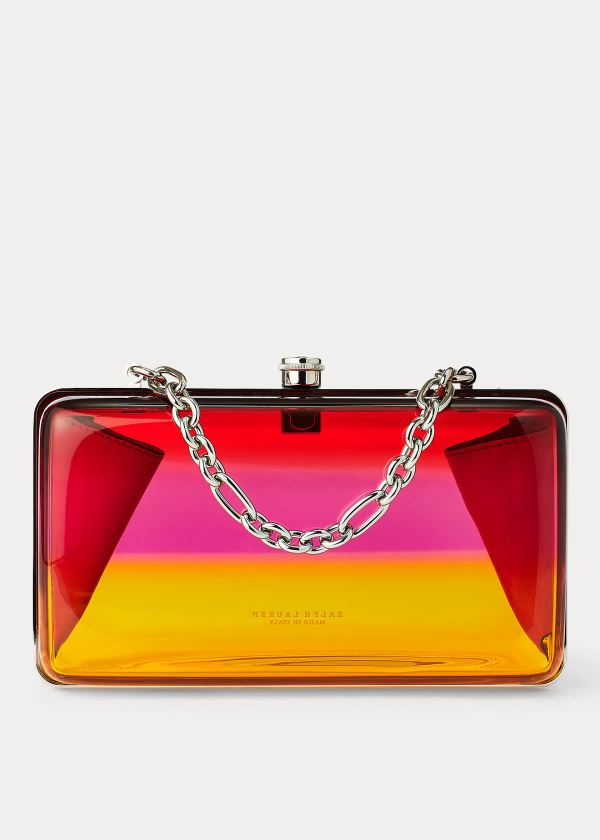 Ralph Lauren Gradient Acrylic Minaudière Viacfarebný | m7FnuccD
