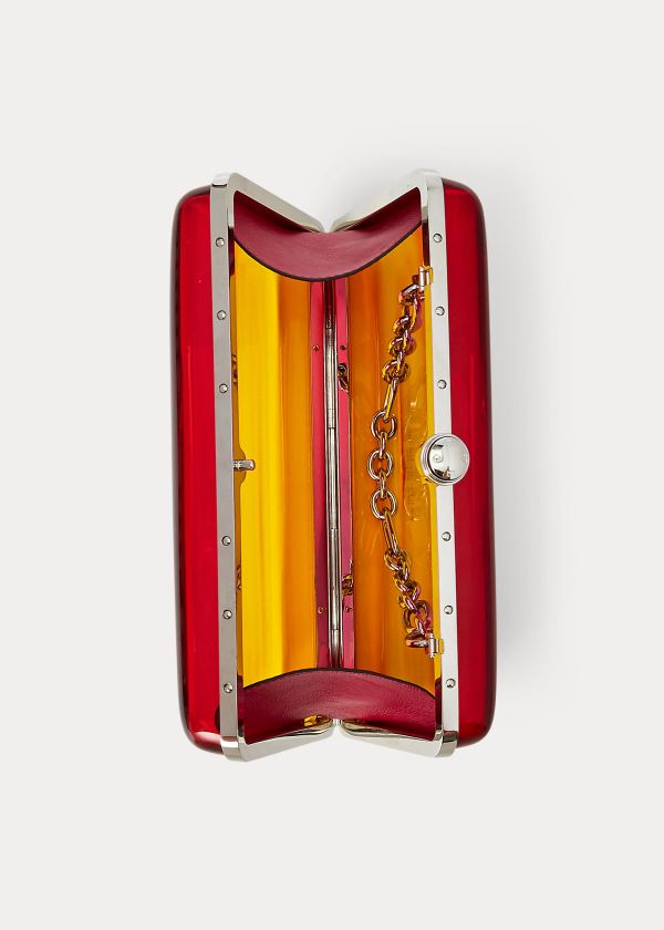 Ralph Lauren Gradient Acrylic Minaudière Viacfarebný | m7FnuccD