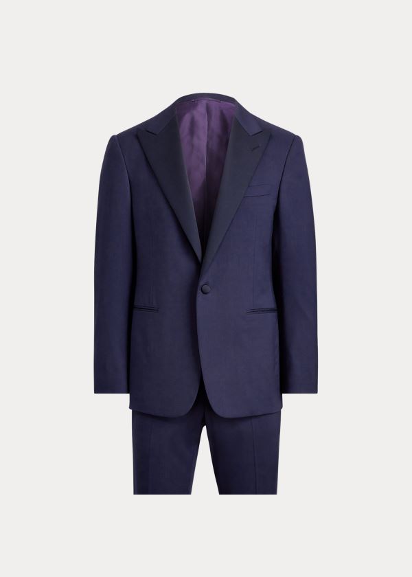 Ralph Lauren Gregory Handmade Tuxedo Tmavě Blankyt | j84eOHWF