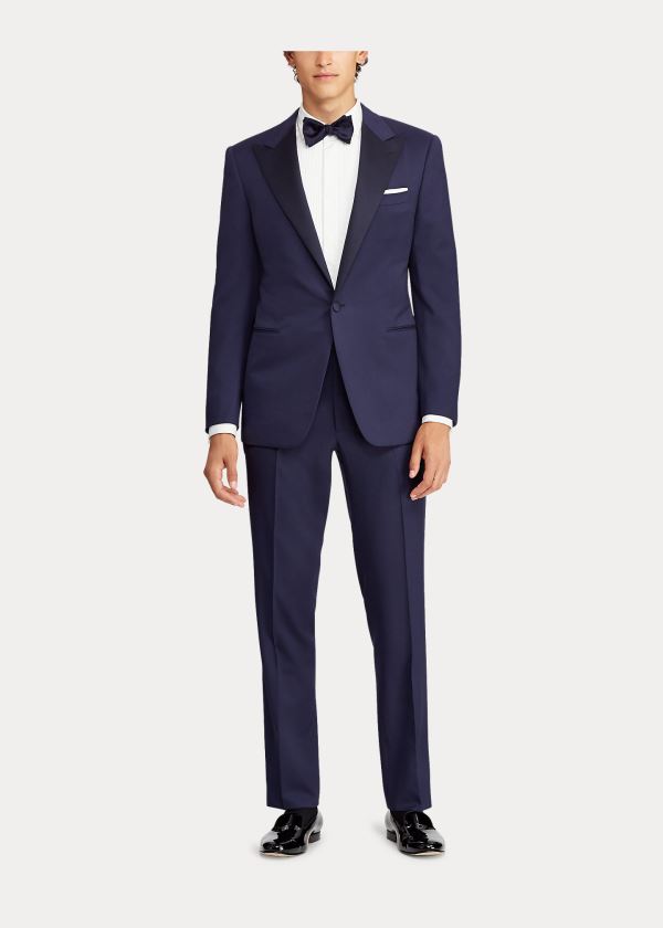Ralph Lauren Gregory Handmade Tuxedo Tmavě Blankyt | j84eOHWF
