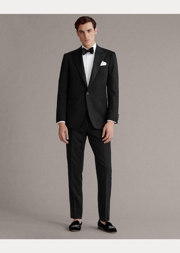 Ralph Lauren Gregory Handmade Tuxedo Černé | gNKDlZHy