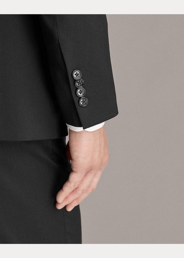 Ralph Lauren Gregory Wool Serge Suit Černé | jpWquo1q