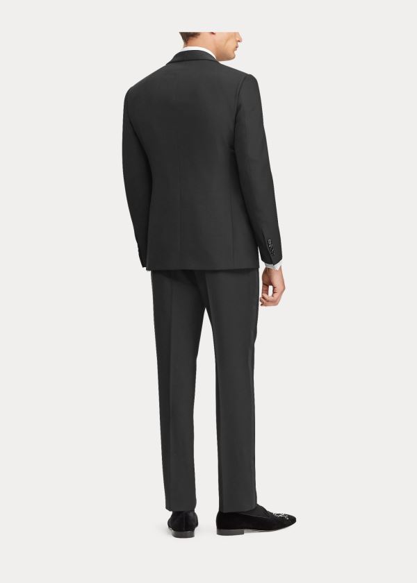 Ralph Lauren Gregory Wool Shawl Tuxedo Černé | 9YCiMvAx