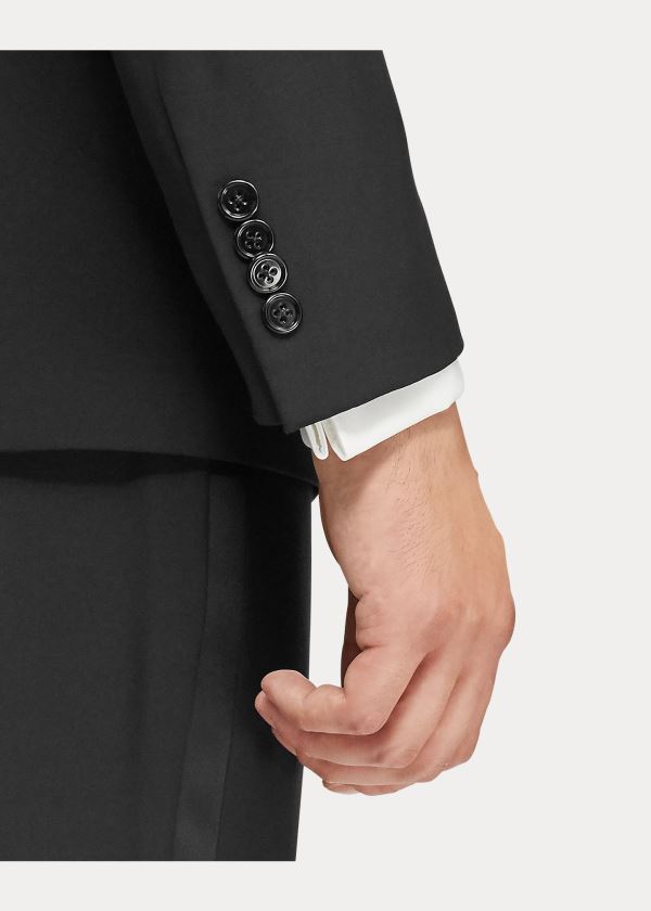 Ralph Lauren Gregory Wool Shawl Tuxedo Černé | 9YCiMvAx